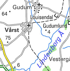 Lindenborg Å (Louisendal - udløb)