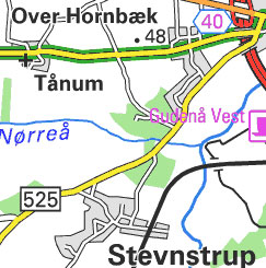 Nørreå v/Gudenåen