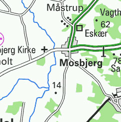 Uggerby Å, Mosbjerg