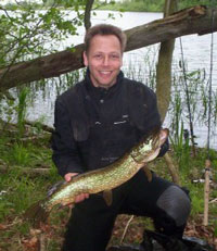 Jan's første gedde